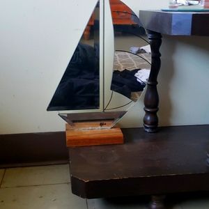 Mirror  sail boat decor